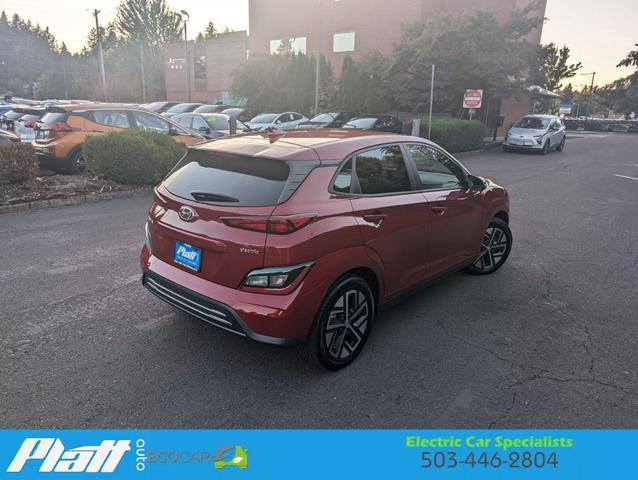 used 2022 Hyundai Kona EV car, priced at $23,774