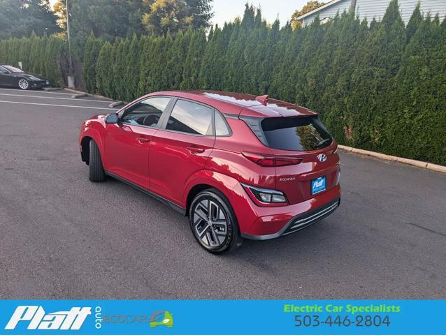 used 2022 Hyundai Kona EV car, priced at $23,774