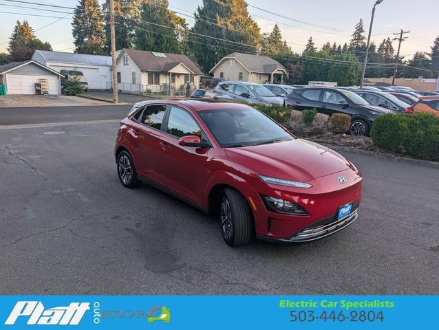 used 2022 Hyundai Kona EV car, priced at $23,774