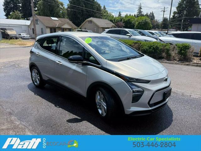 used 2022 Chevrolet Bolt EV car, priced at $19,877