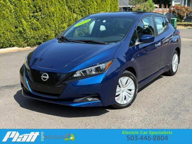 used 2023 Nissan Leaf car, priced at $17,210