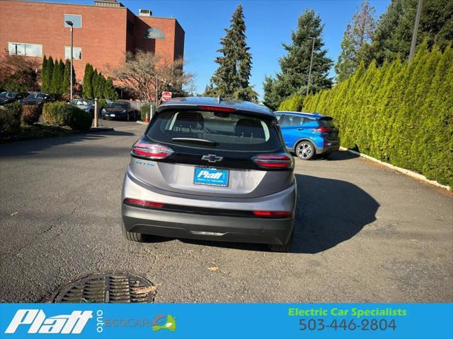 used 2022 Chevrolet Bolt EV car, priced at $20,888