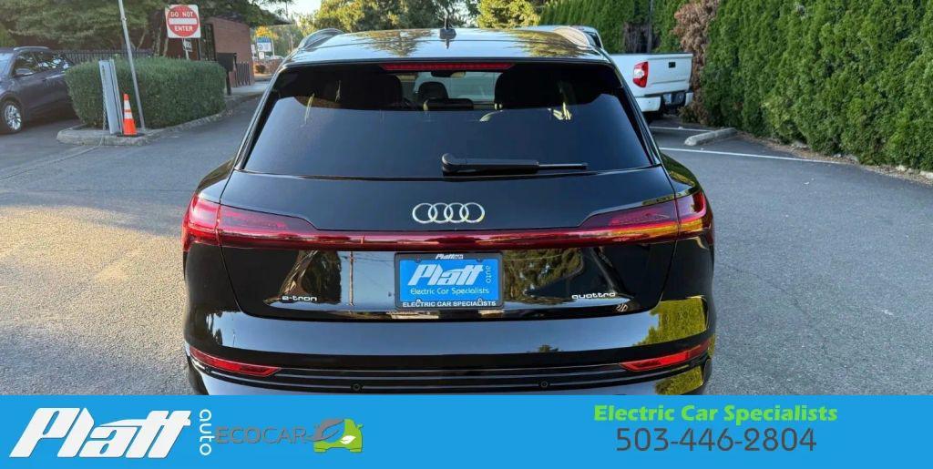 used 2021 Audi e-tron car, priced at $24,801