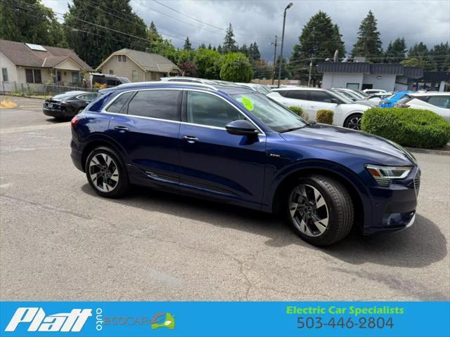 used 2021 Audi e-tron car, priced at $24,801