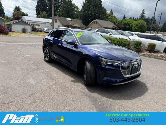 used 2021 Audi e-tron car, priced at $24,801