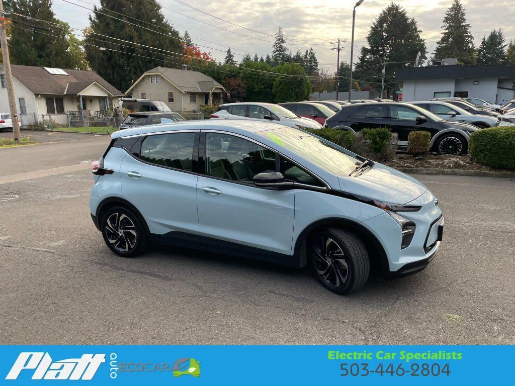 used 2022 Chevrolet Bolt EV car, priced at $19,565