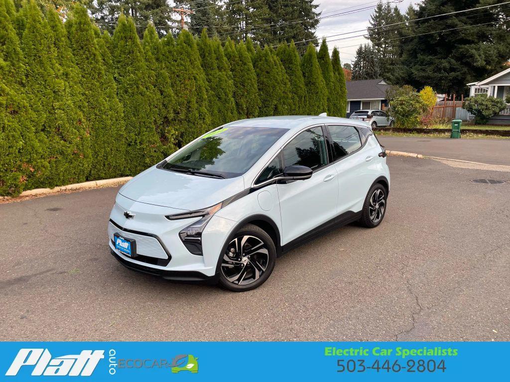 used 2022 Chevrolet Bolt EV car, priced at $19,565
