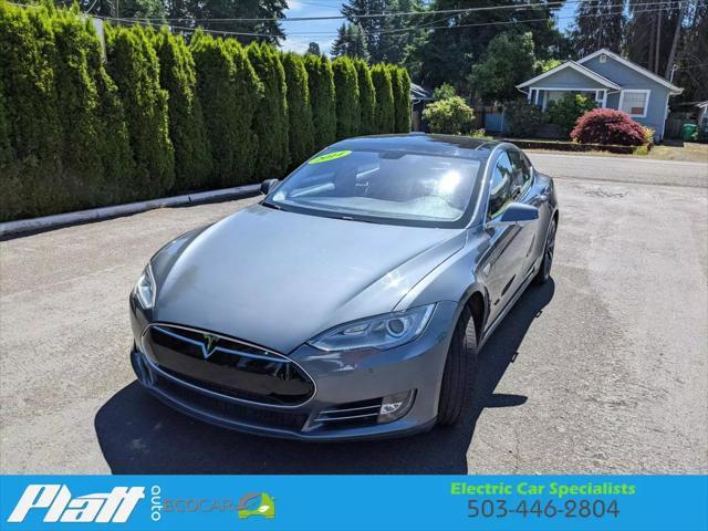 used 2014 Tesla Model S car, priced at $24,999