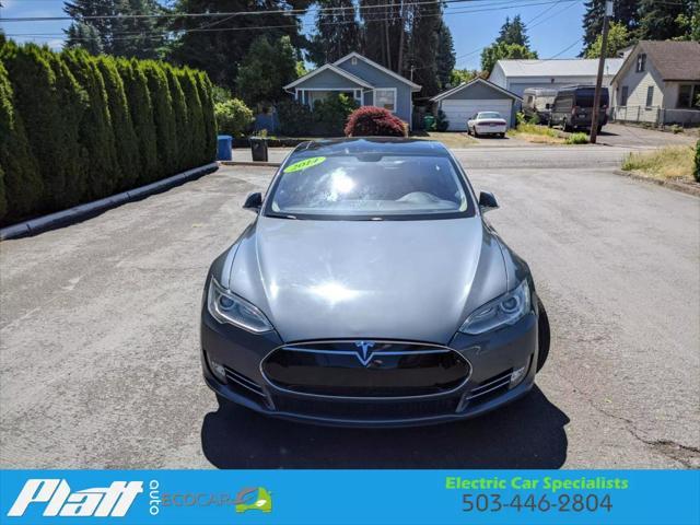 used 2014 Tesla Model S car, priced at $24,999