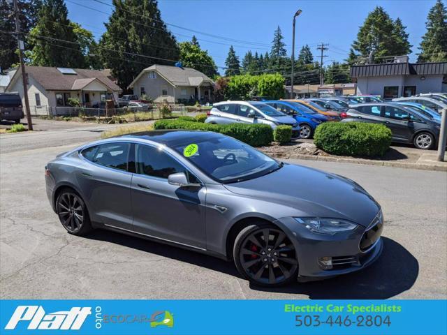 used 2014 Tesla Model S car, priced at $24,999