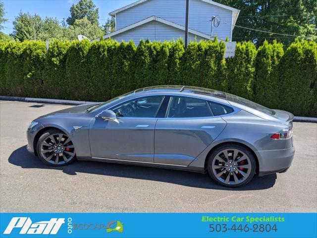 used 2014 Tesla Model S car, priced at $24,999