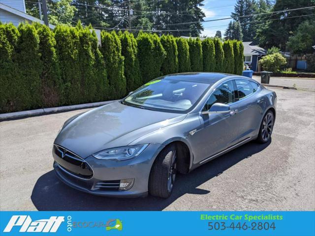 used 2014 Tesla Model S car, priced at $24,999