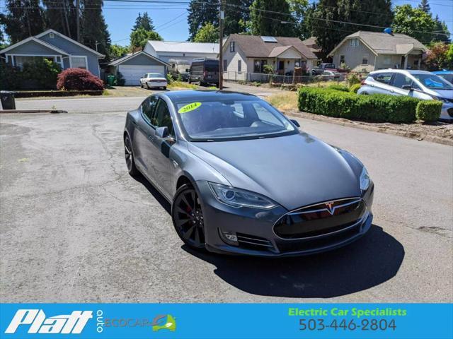 used 2014 Tesla Model S car, priced at $24,999