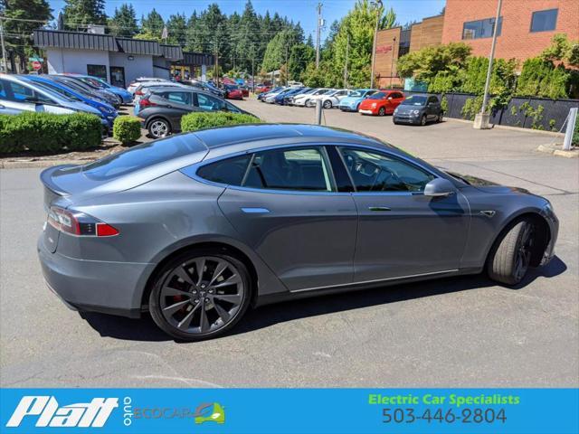 used 2014 Tesla Model S car, priced at $24,999