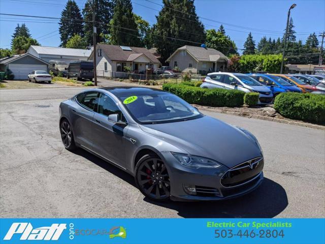 used 2014 Tesla Model S car, priced at $24,999