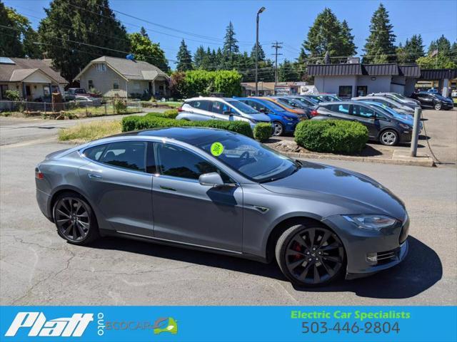 used 2014 Tesla Model S car, priced at $24,999