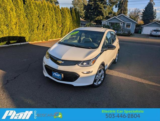 used 2017 Chevrolet Bolt EV car, priced at $13,240