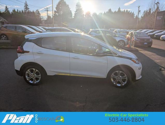 used 2017 Chevrolet Bolt EV car, priced at $13,240