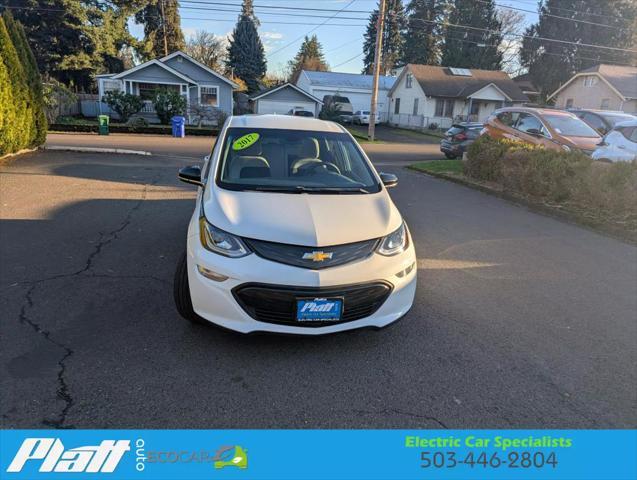 used 2017 Chevrolet Bolt EV car, priced at $13,240