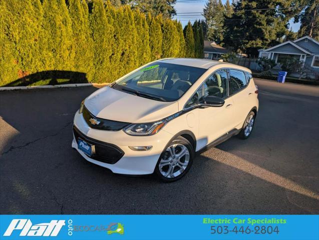 used 2017 Chevrolet Bolt EV car, priced at $13,240