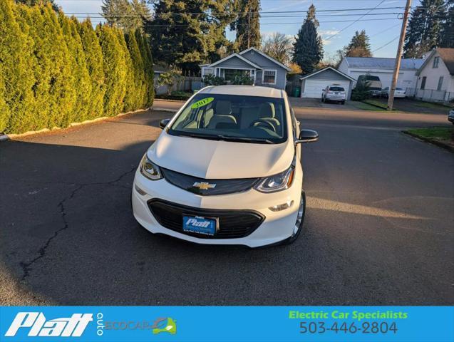 used 2017 Chevrolet Bolt EV car, priced at $13,240