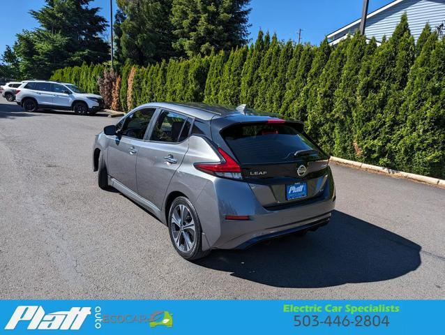 used 2021 Nissan Leaf car, priced at $15,540