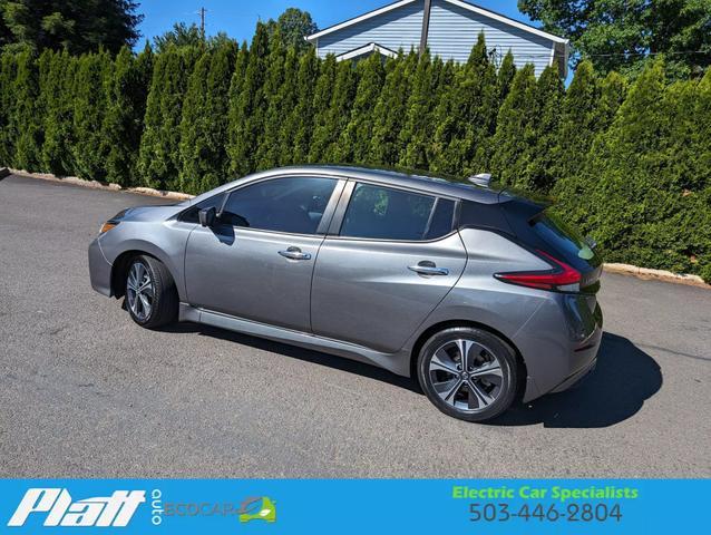 used 2021 Nissan Leaf car, priced at $15,540