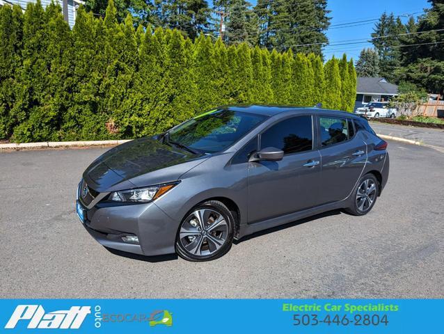 used 2021 Nissan Leaf car, priced at $15,540