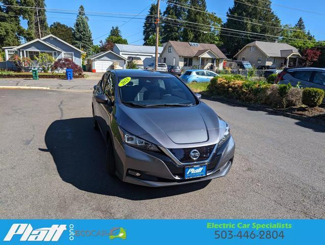 used 2021 Nissan Leaf car, priced at $15,540