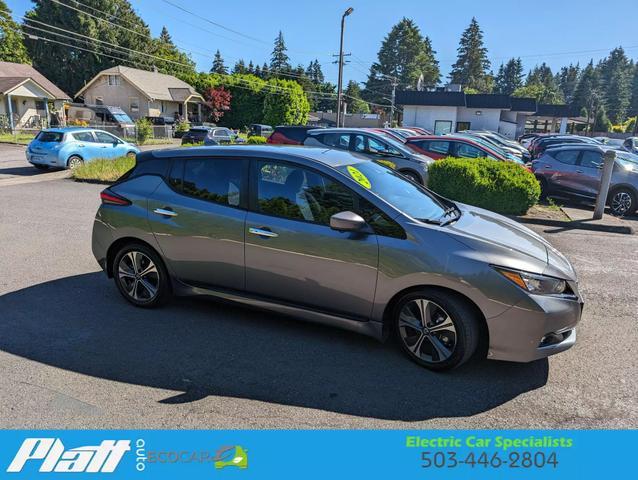 used 2021 Nissan Leaf car, priced at $15,540