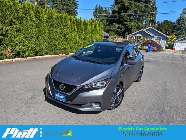 used 2021 Nissan Leaf car, priced at $15,540