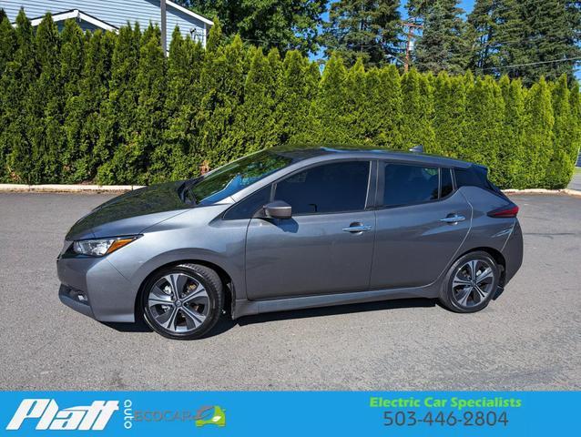 used 2021 Nissan Leaf car, priced at $15,540