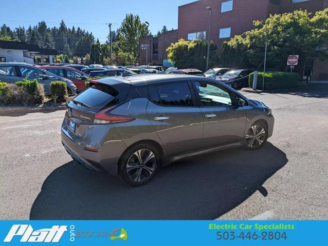 used 2021 Nissan Leaf car, priced at $15,540