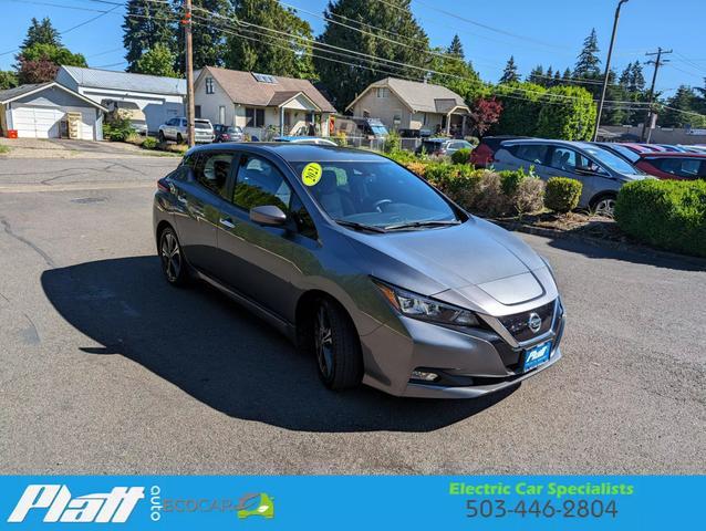 used 2021 Nissan Leaf car, priced at $15,540