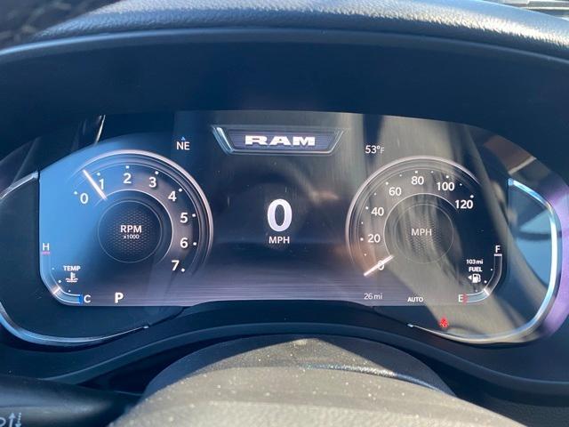 new 2025 Ram 1500 car, priced at $44,313