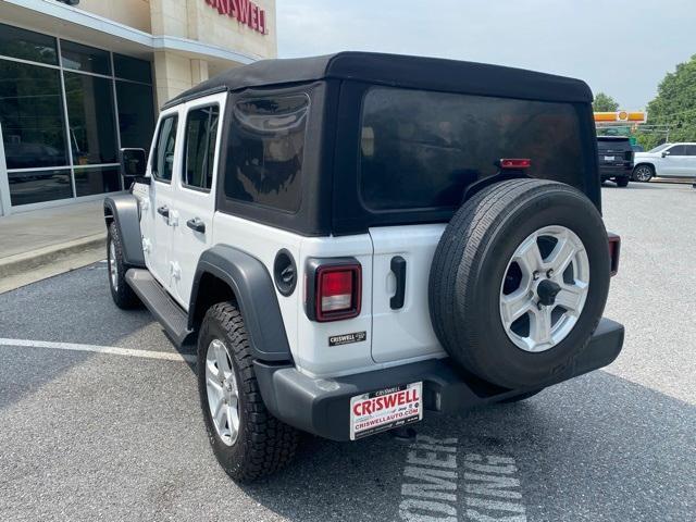 used 2021 Jeep Wrangler Unlimited car, priced at $25,091