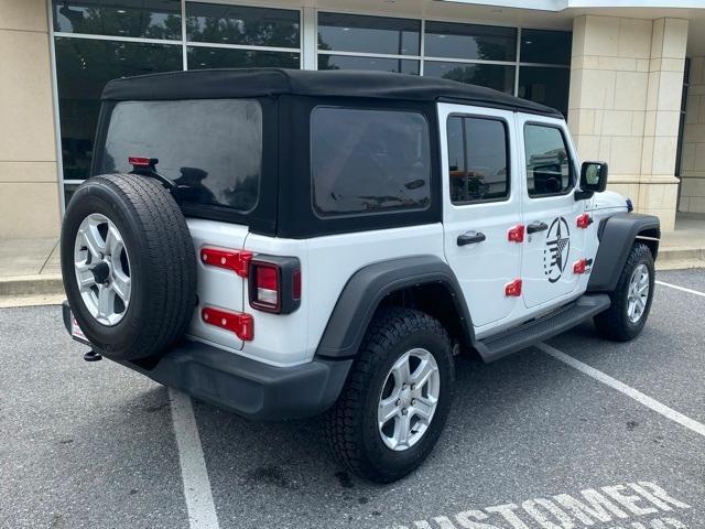 used 2021 Jeep Wrangler Unlimited car, priced at $25,935