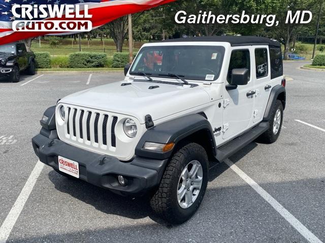 used 2021 Jeep Wrangler Unlimited car, priced at $25,629