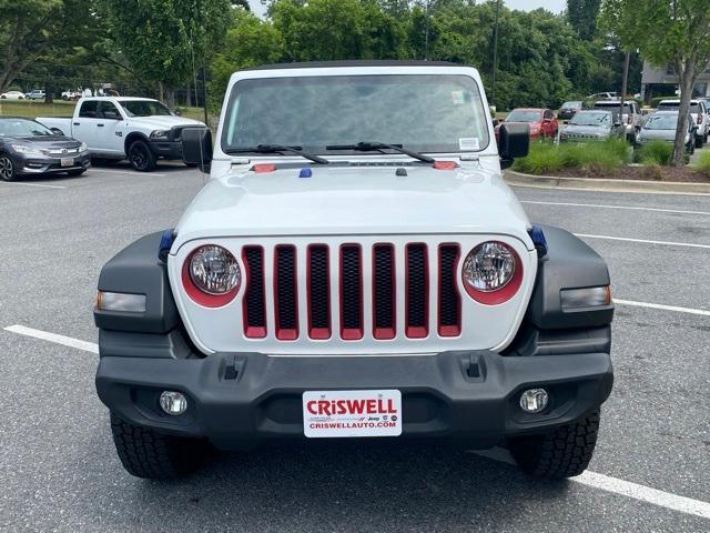 used 2021 Jeep Wrangler Unlimited car, priced at $25,935