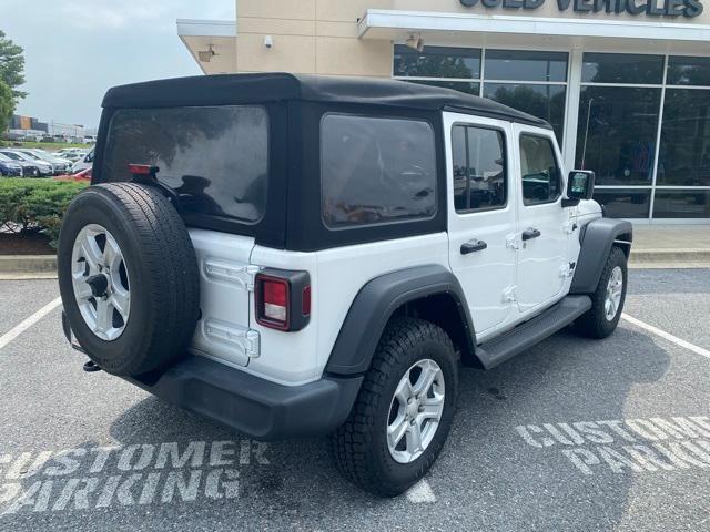 used 2021 Jeep Wrangler Unlimited car, priced at $25,091