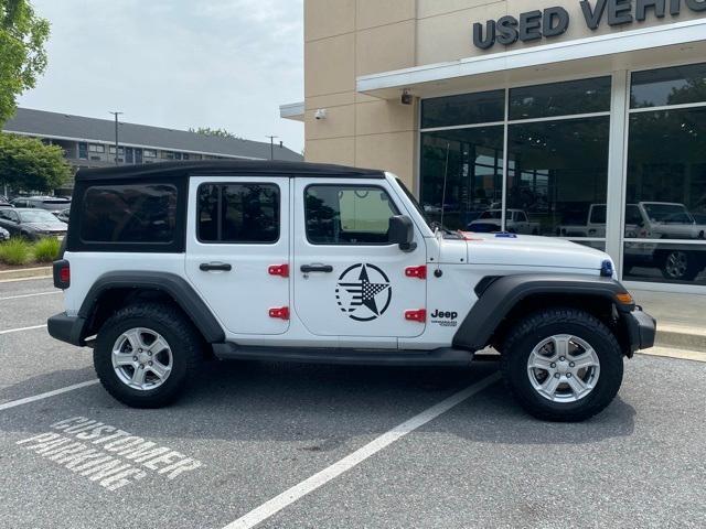 used 2021 Jeep Wrangler Unlimited car, priced at $25,935