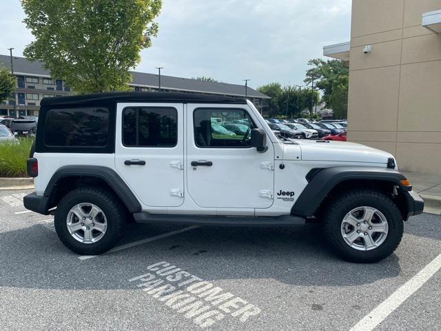 used 2021 Jeep Wrangler Unlimited car, priced at $25,091