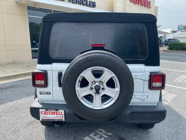 used 2021 Jeep Wrangler Unlimited car, priced at $25,091