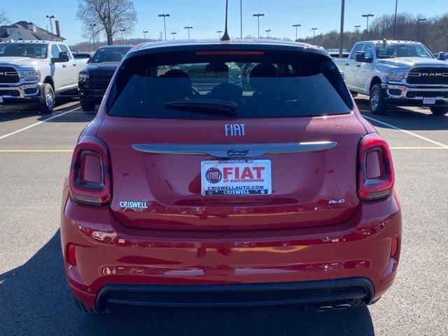 new 2023 FIAT 500X car, priced at $26,250