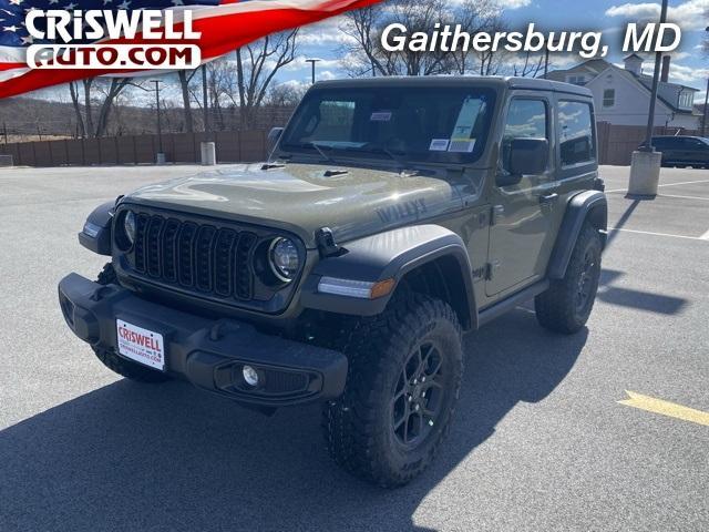 new 2025 Jeep Wrangler car, priced at $41,573