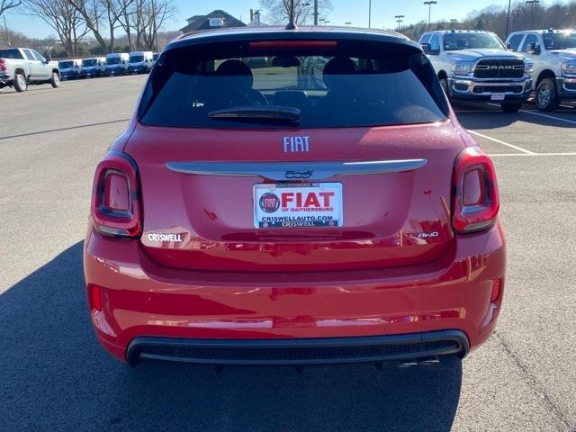 new 2023 FIAT 500X car, priced at $27,250