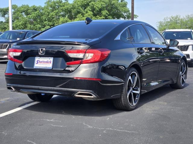 used 2021 Honda Accord car, priced at $25,381