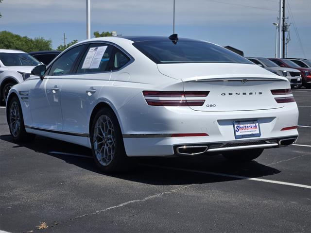 used 2021 Genesis G80 car, priced at $34,941