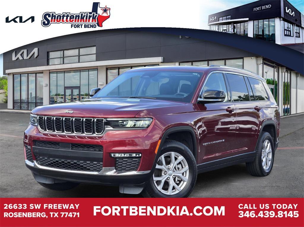 used 2021 Jeep Grand Cherokee L car, priced at $28,091