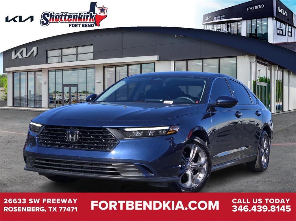 used 2024 Honda Accord car, priced at $25,500